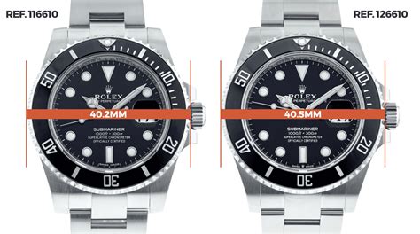 rolex diameter dial|rolex submariner size chart.